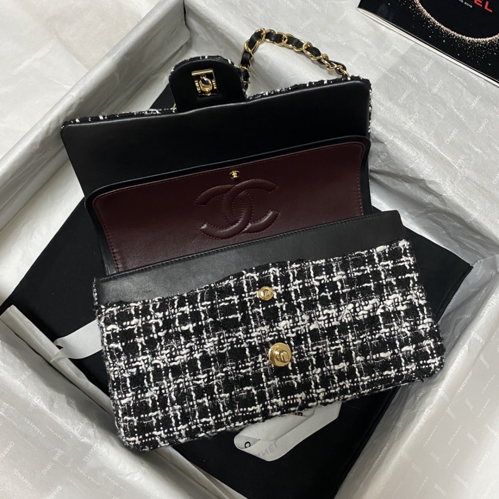 CHANEL CLASSIC FLAP 24CM FABRIC Bags