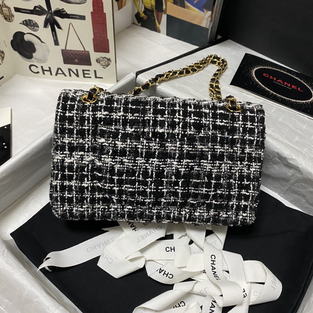 CHANEL CLASSIC FLAP 24CM FABRIC Bags