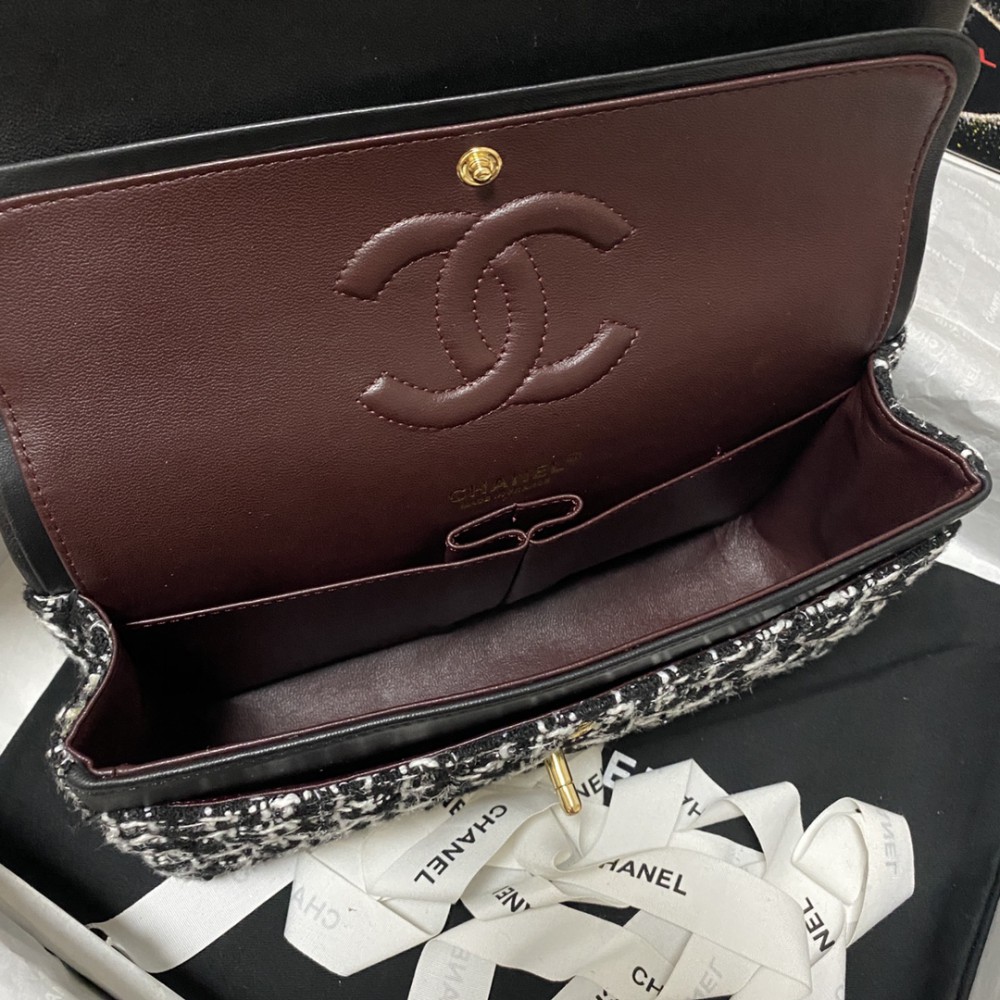 CHANEL CLASSIC FLAP 24CM FABRIC Bags