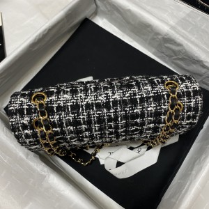 CHANEL CLASSIC FLAP 24CM FABRIC Bags