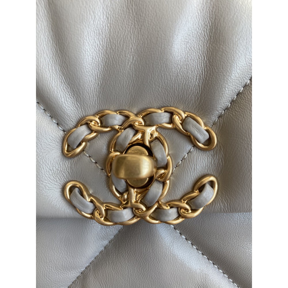 CHANEL19 26CM grey colour Bags