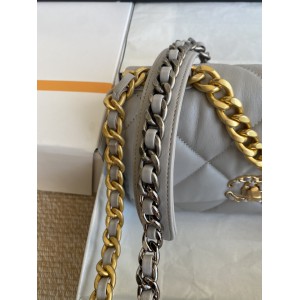CHANEL19 26CM grey colour Bags