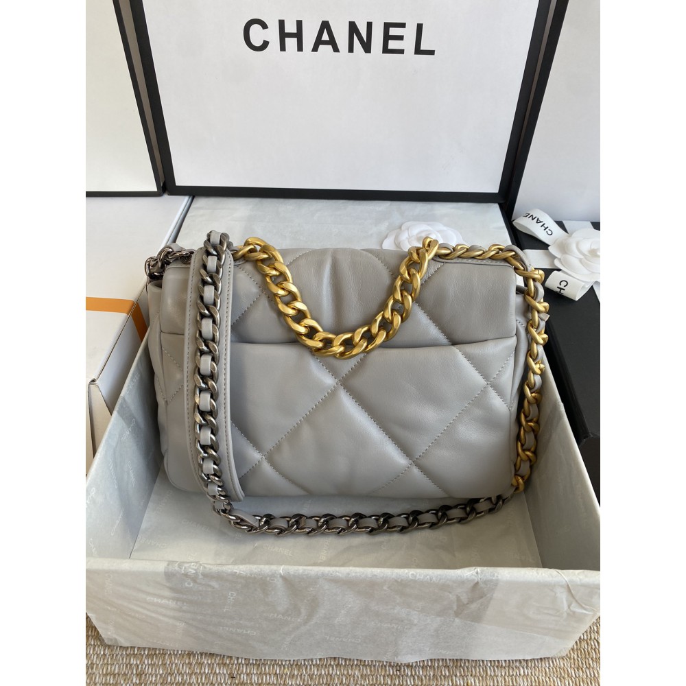 CHANEL19 26CM grey colour Bags