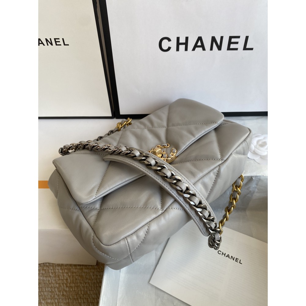CHANEL19 26CM grey colour Bags