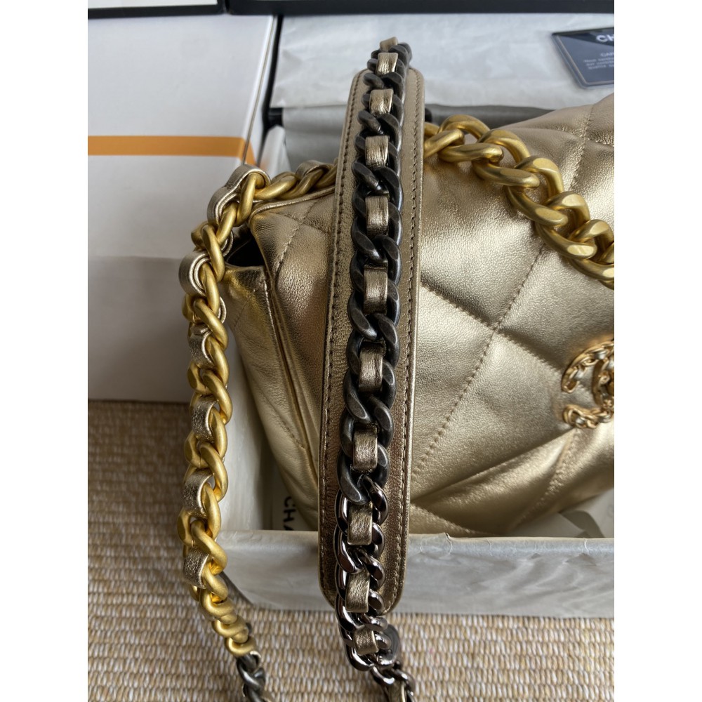 chanel19 26cm gold Bags