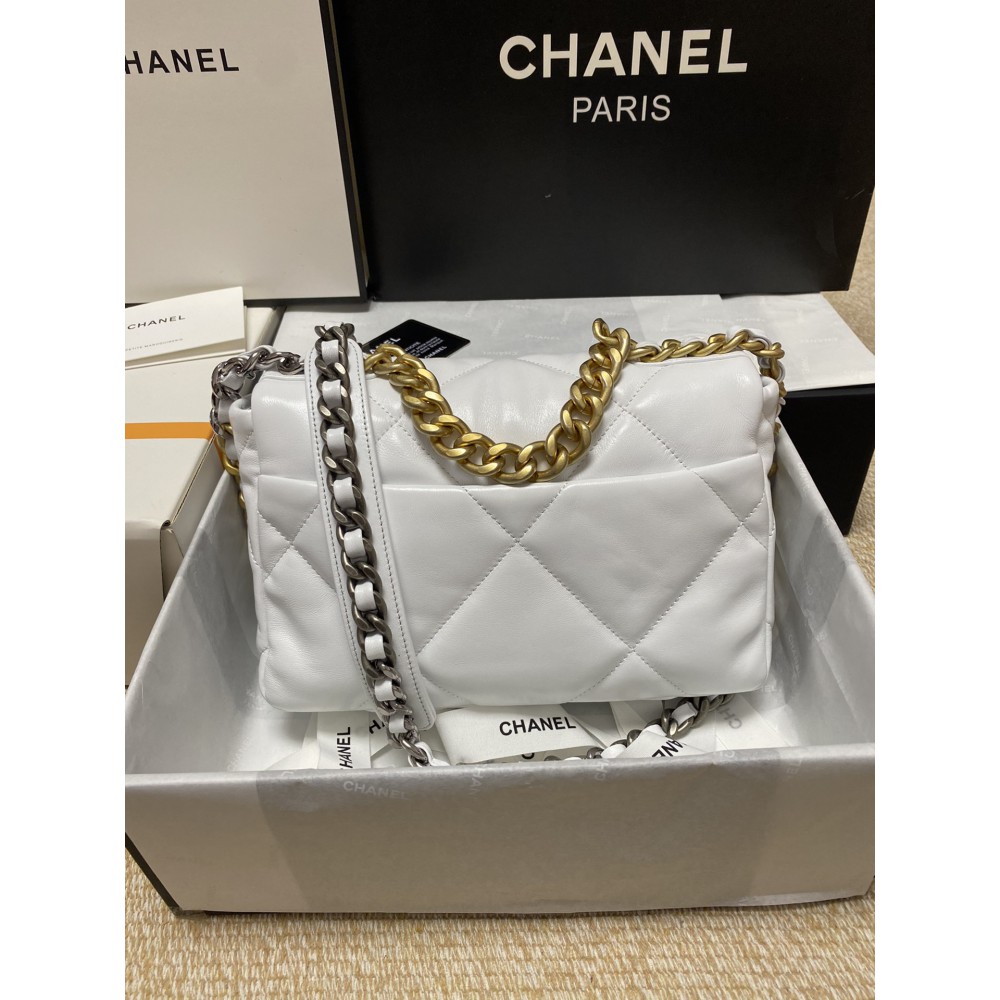 chanel19 26cm white Bags