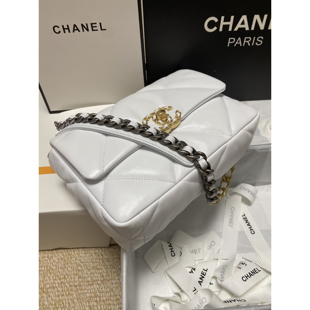chanel19 26cm white Bags