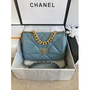 chanel19 26cm light blue Bags