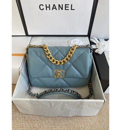 chanel19 26cm light blue