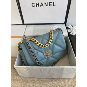 chanel19 26cm light blue Bags