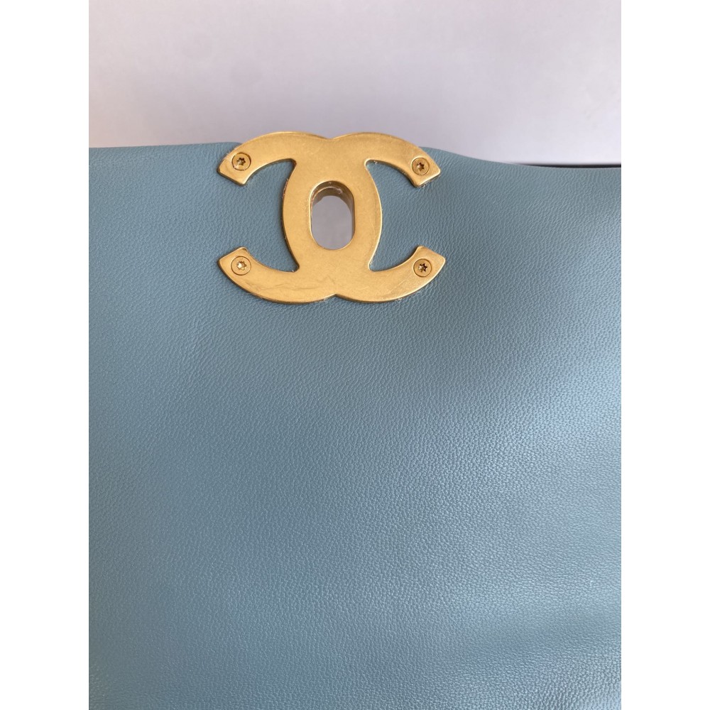 chanel19 26cm light blue Bags
