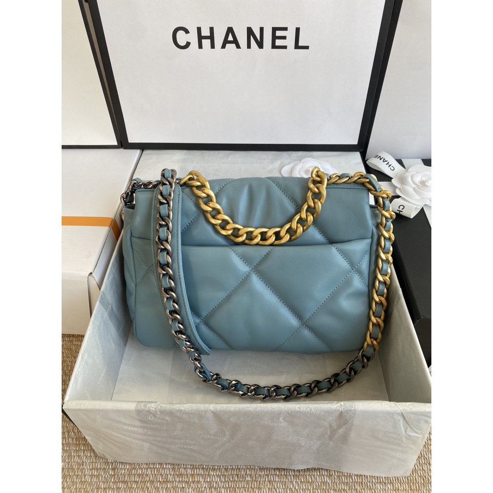 chanel19 26cm light blue Bags