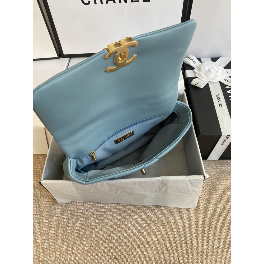 chanel19 26cm light blue Bags