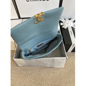 chanel19 26cm light blue Bags