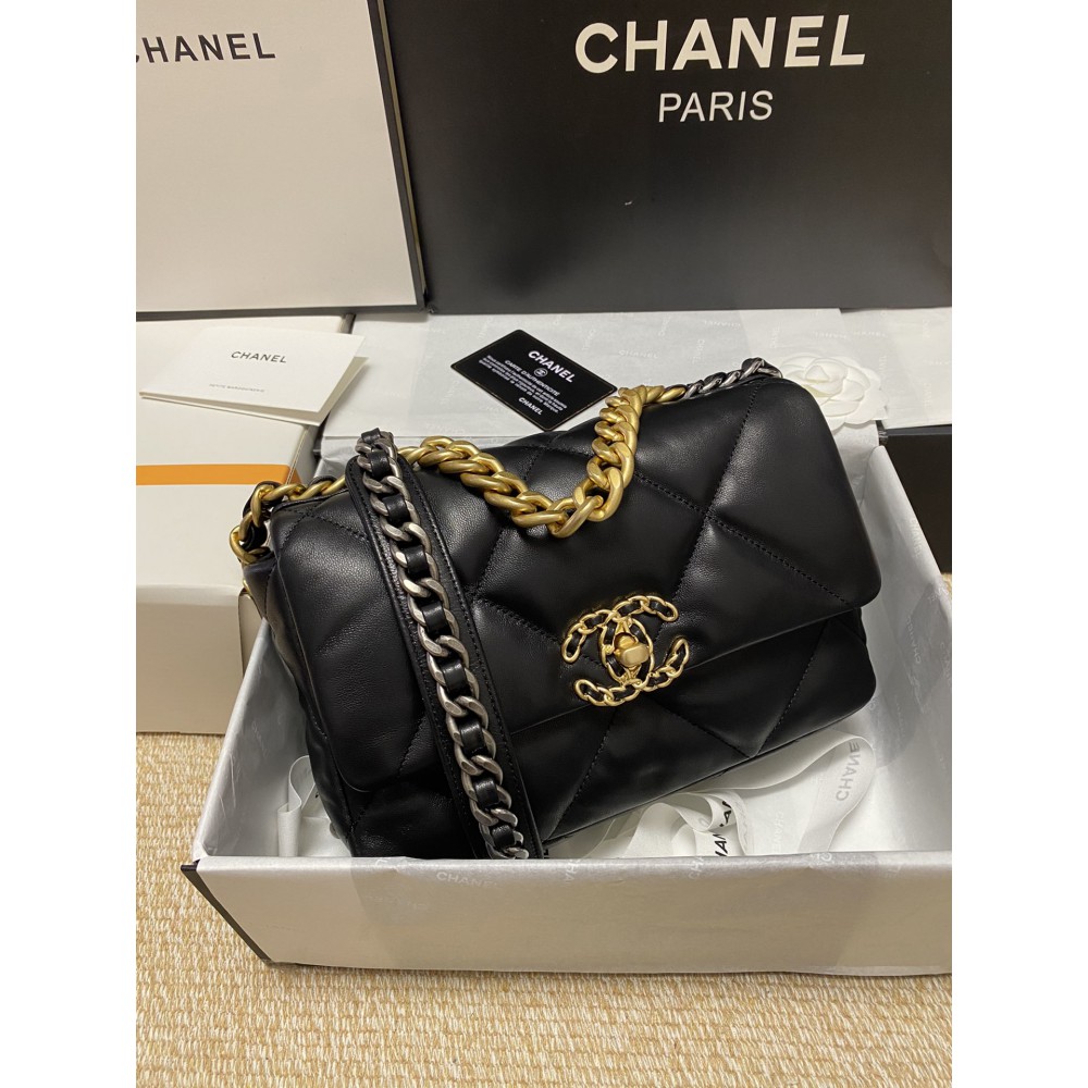 chanel19 26cm black Bags