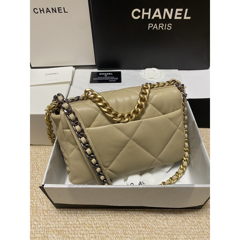 chanel19 26cm beige colour Bags