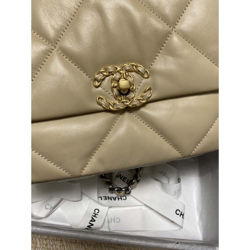 chanel19 26cm beige colour Bags