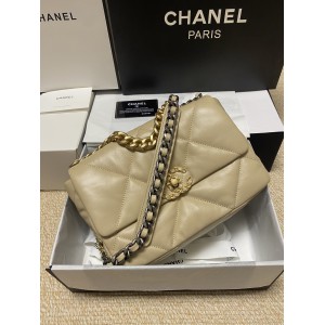 chanel19 26cm beige colour Bags