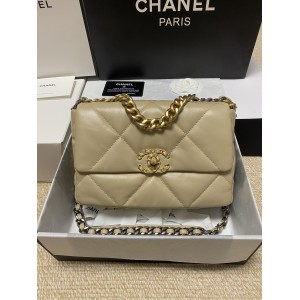 chanel19 26cm beige colour Bags