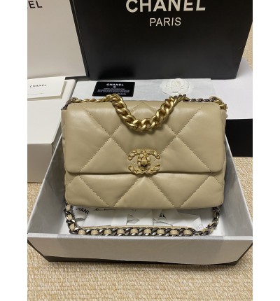 chanel19 26cm beige colour