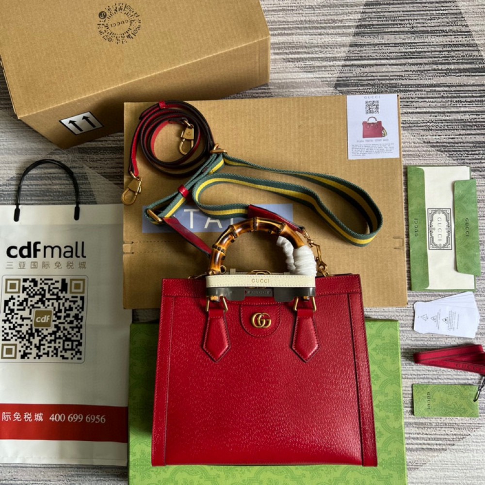 gucci diana 27x21cm bordo Bags