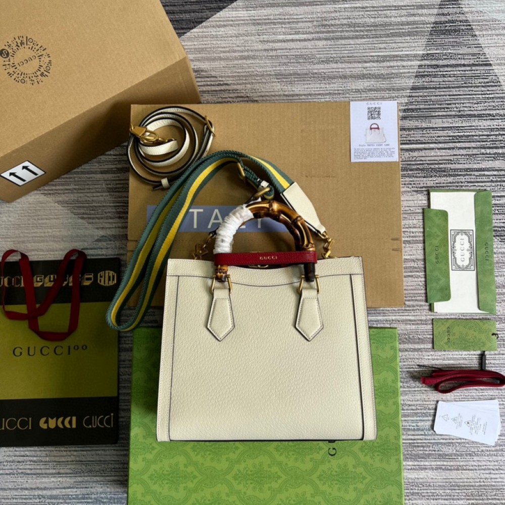 gucci diana 27x21cm white Bags