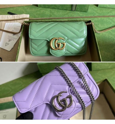 gucci marmont super mini 16.5x10cm new colour 06/23