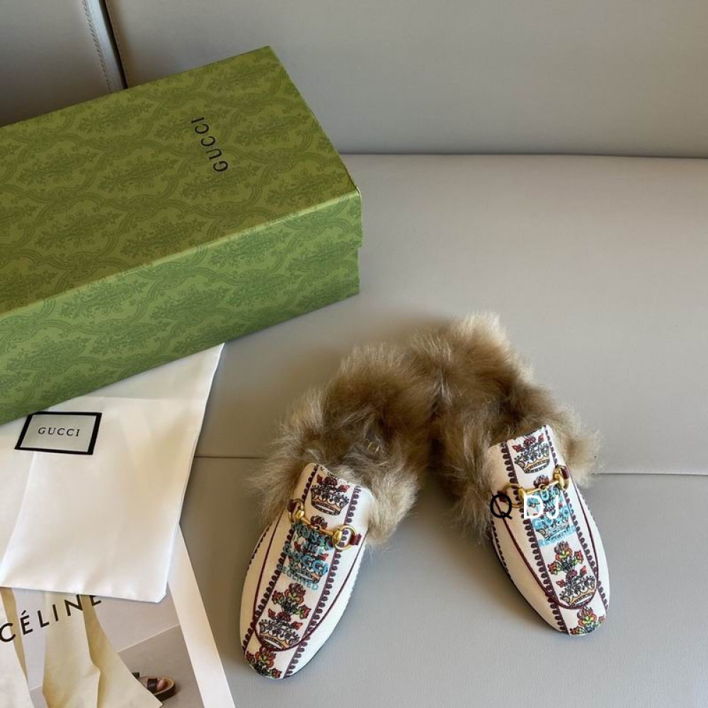 Gucci half slippers all colours fur 36-42 Shoes