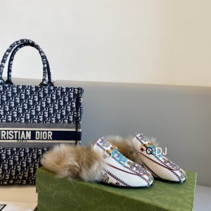 Gucci half slippers all colours fur 36-42 Shoes