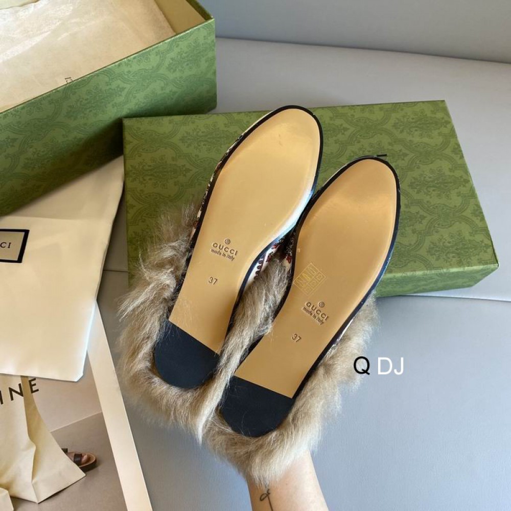 Gucci half slippers all colours fur 36-42 Shoes