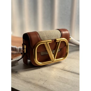 valentino supervee 27x17cm/19x10cm denim Bags