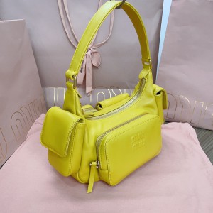 Miu Miu Nappa leather Pocket bag 21x12x6cm Bags