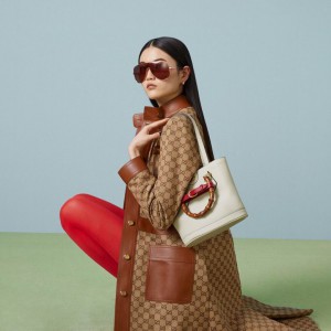 Gucci Diana bamboo 22x20.5cm 