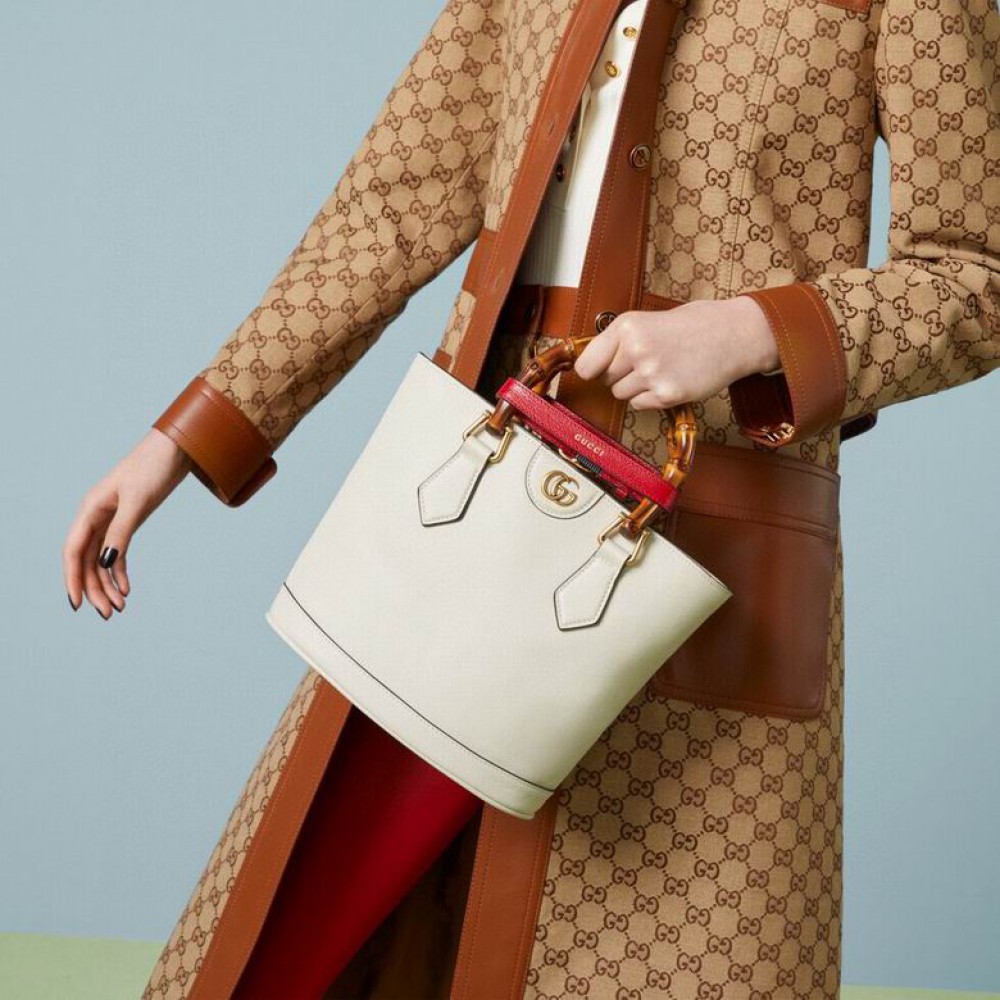 Gucci Diana bamboo 22x20.5cm 