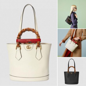 Gucci Diana bamboo 22x20.5cm 