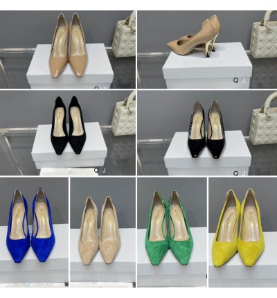 Dior high cut heels 8cm