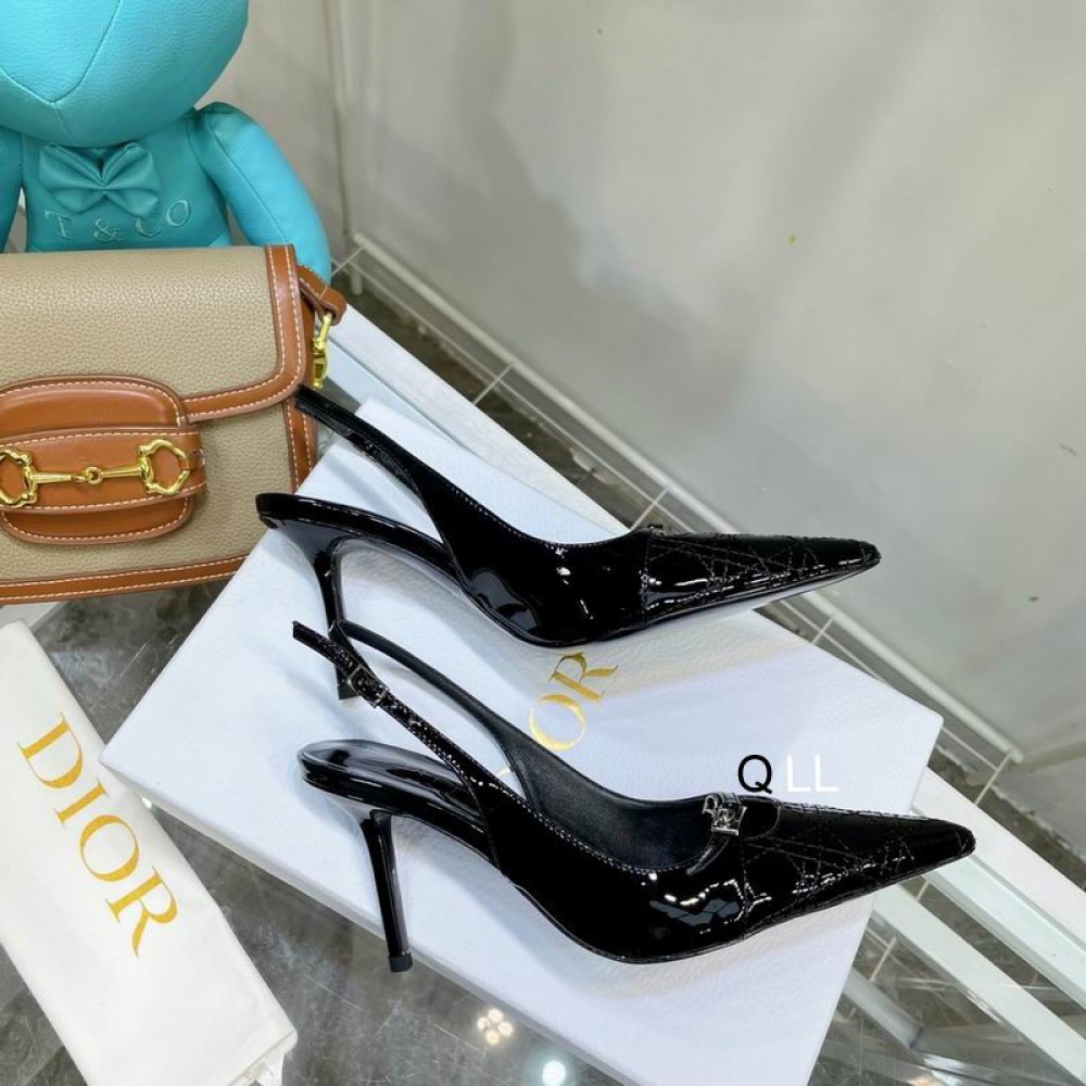 Dior high cut heels 7cm Shoes