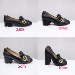 Gucci high cut mules 2.5-5-10cm 