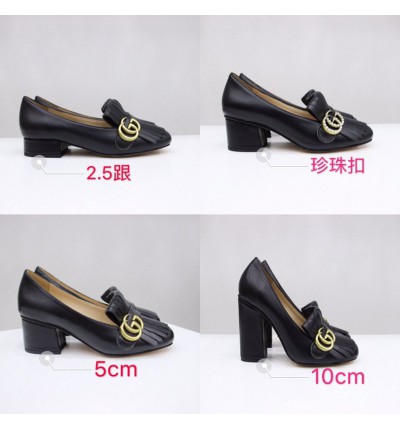 Gucci high cut mules 2.5-5-10cm