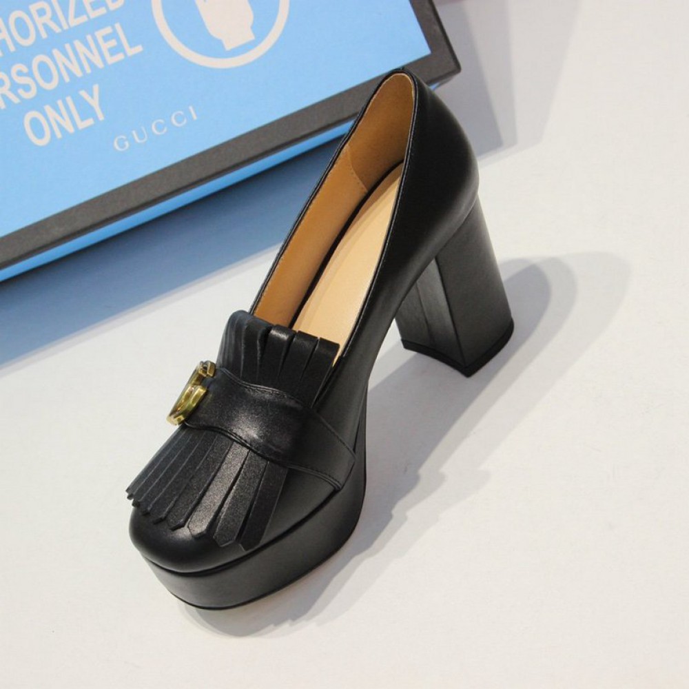 Gucci high cut mules 8.5-10.5cm 