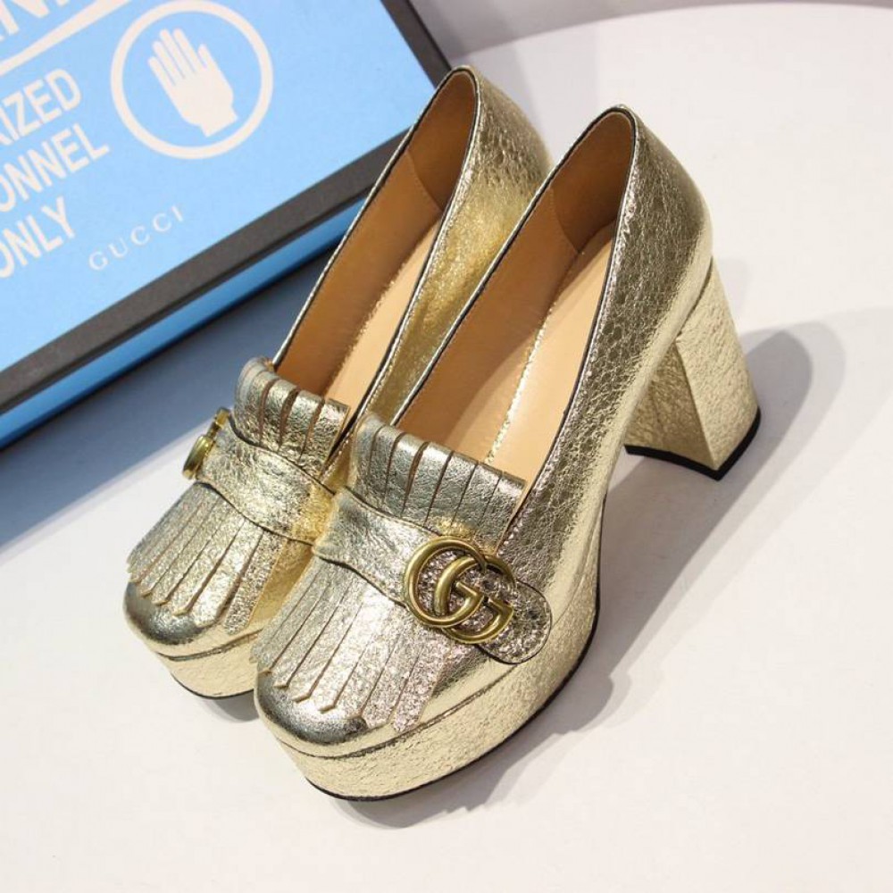 Gucci high cut mules 8.5-10.5cm 