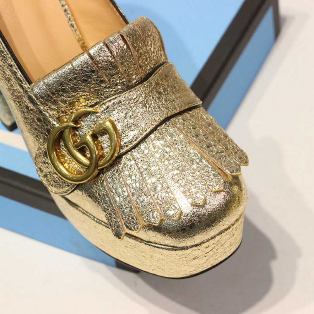 Gucci high cut mules 8.5-10.5cm 