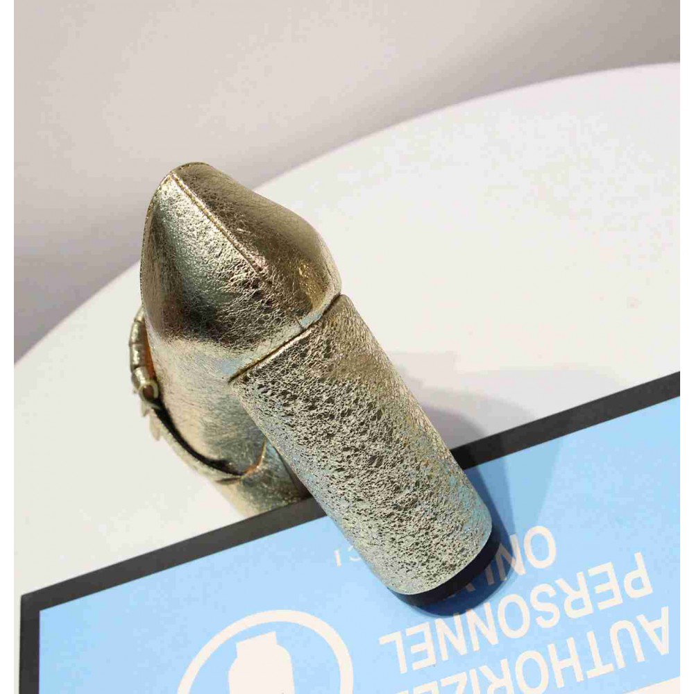 Gucci high cut mules 8.5-10.5cm 