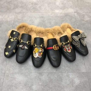 Gucci half slippers 36-42 fur Shoes