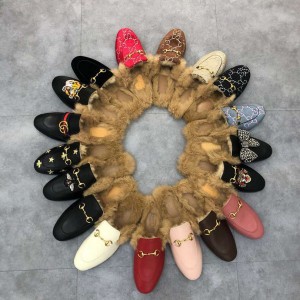 Gucci half slippers 36-42 fur Shoes