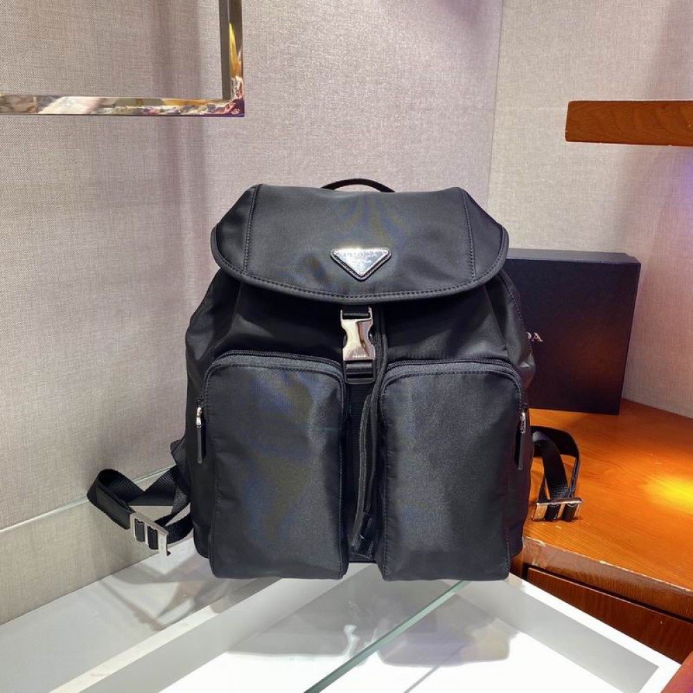 prada backpack nylon 30x34cm Bags
