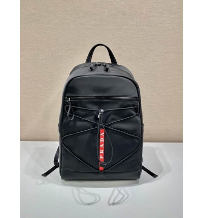 Prada backpack nylon 40x43x17cm