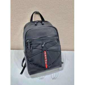 Prada backpack nylon 40x43x17cm Bags