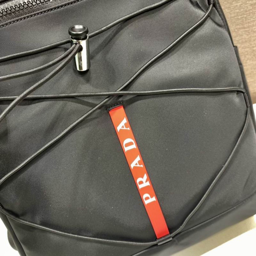 Prada backpack nylon 40x43x17cm Bags