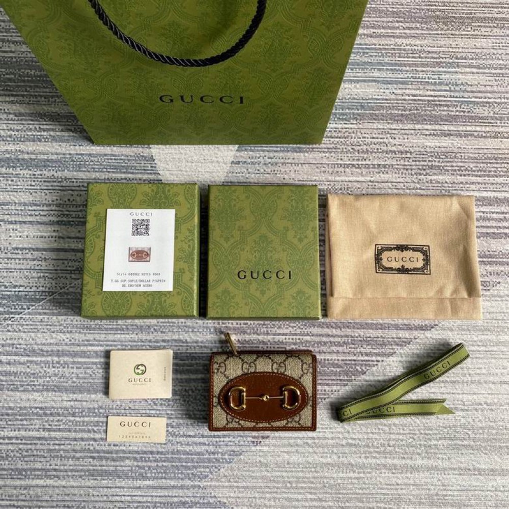 Gucci horsebit wallet 10.5x8cm Accesories
